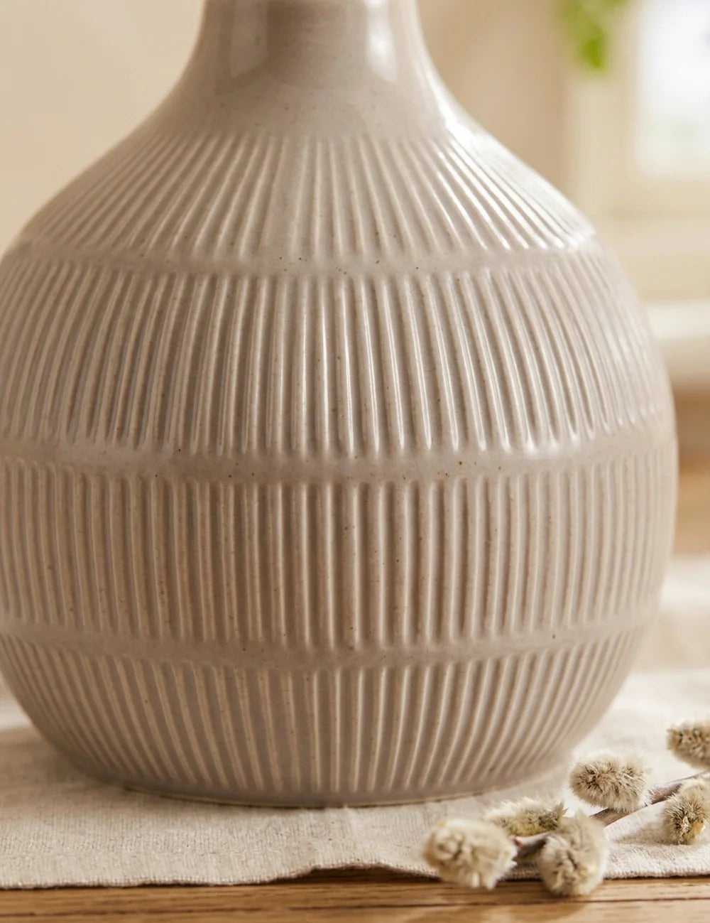 Vase Kaylee – Nahaufnahme Materialdetail