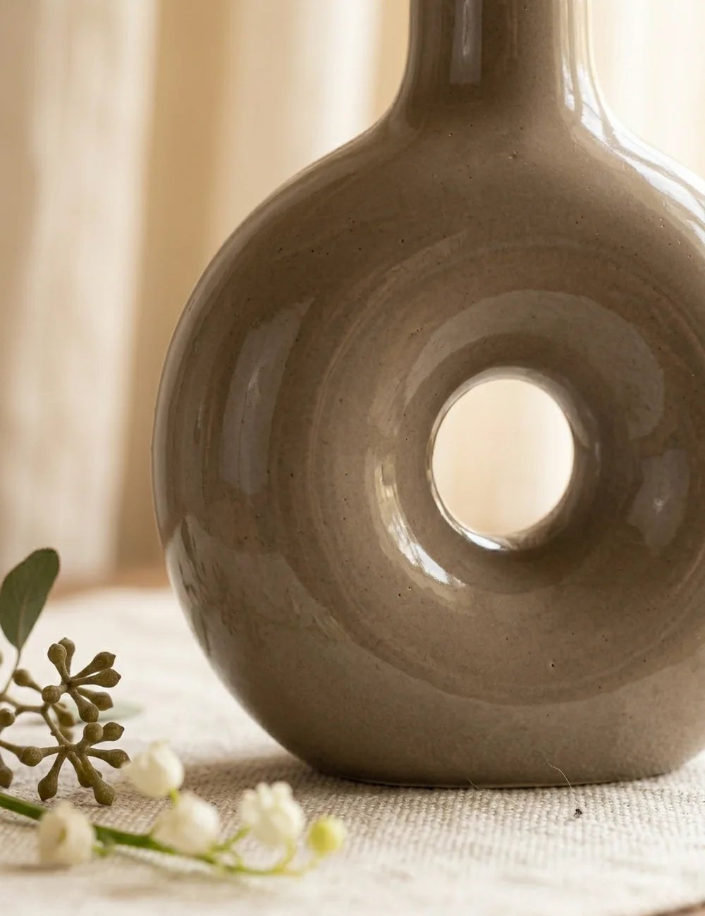 Vase Lanyo – Nahaufnahme Materialdetail