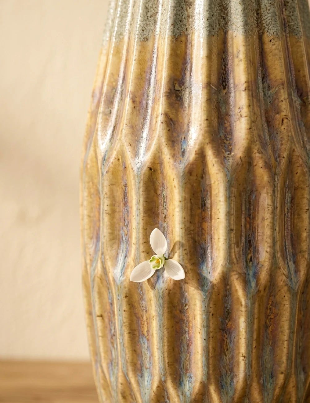 Vase Livera – Nahaufnahme Materialdetail