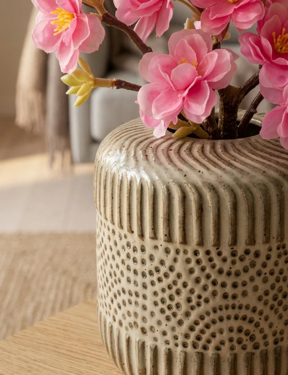 Vase Lou – Nahaufnahme Materialdetail