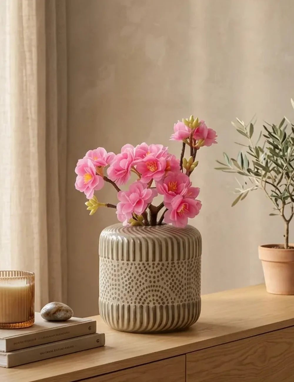 Vase Lou – Ansicht von der Seite