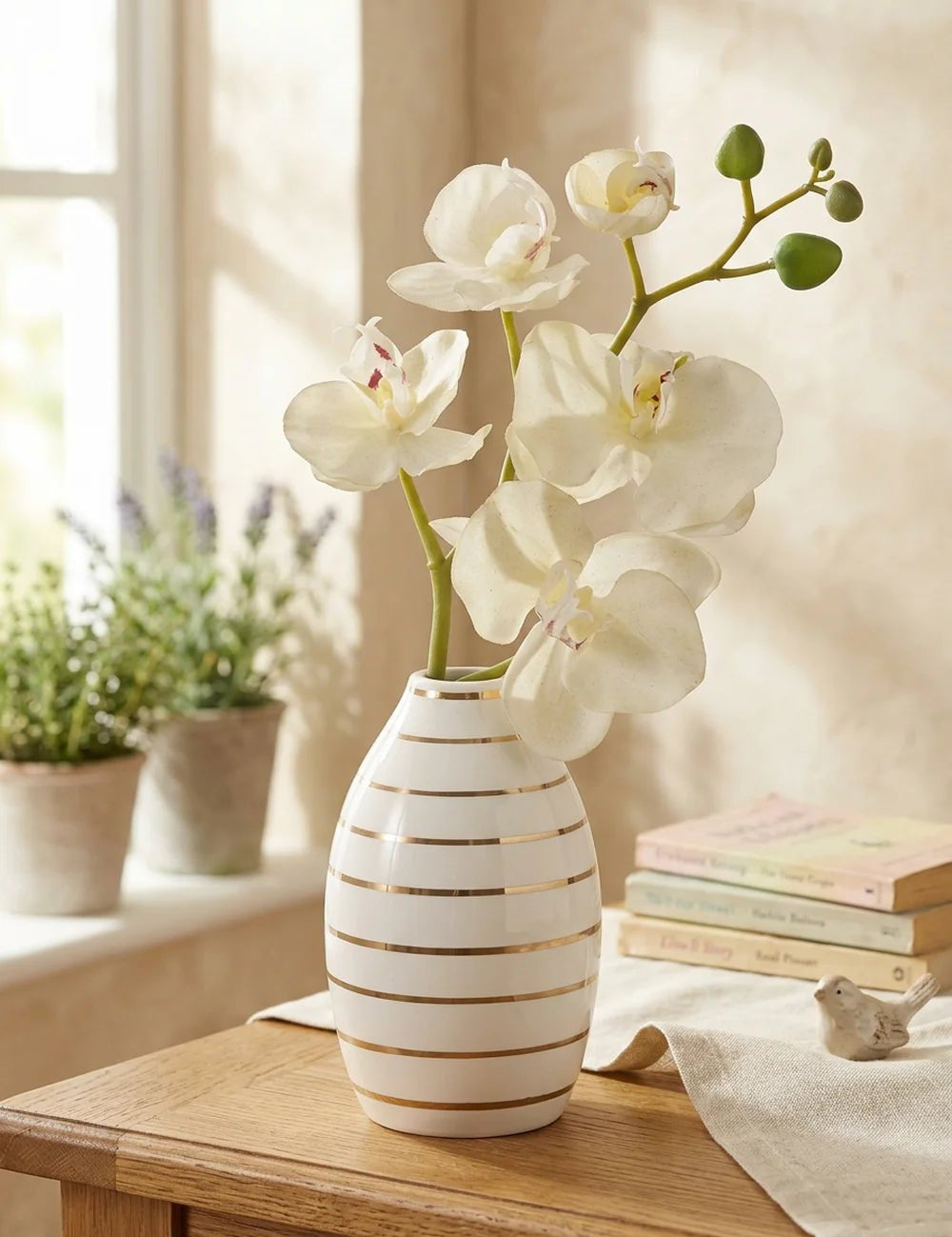 Vase Luxy – in Gruppenarrangement dekoriert
