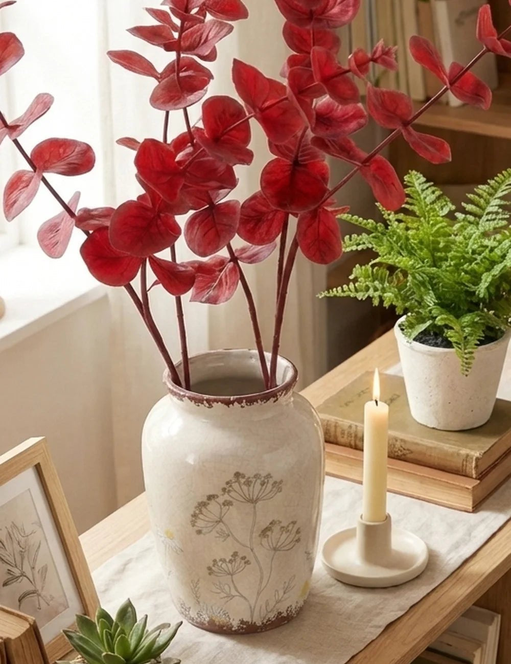 Vase Meadow – in Gruppenarrangement dekoriert