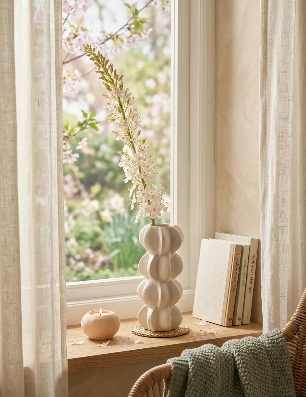 Vase Meritt – in Gruppenarrangement dekoriert