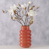 Vase Ribbo, Dunkelrosa - WohnSinn