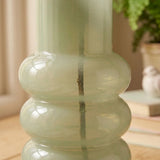 Vase Ribbo, Hellgrün – Nahaufnahme Materialdetail