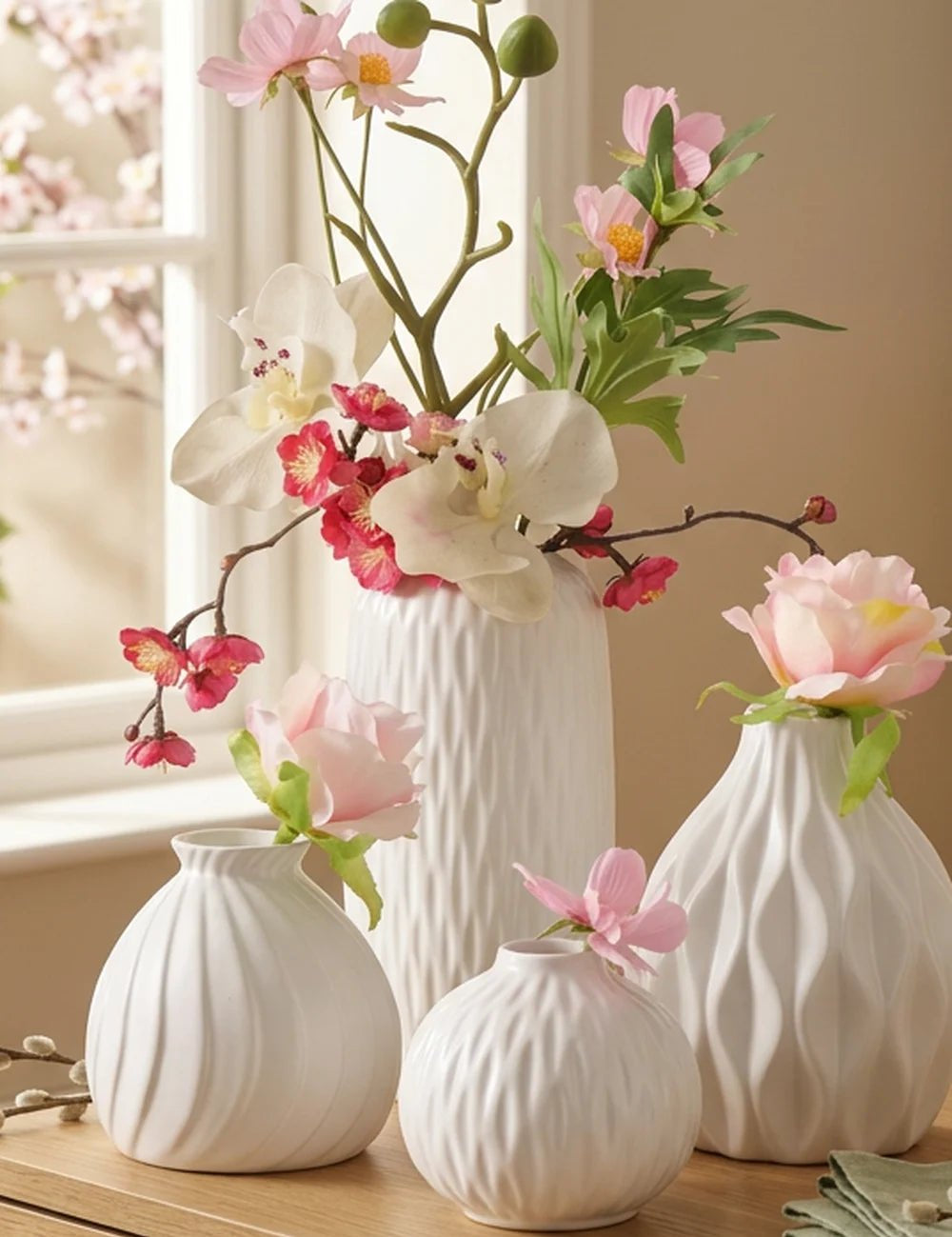 Vase Zalina – Nahaufnahme Materialdetail