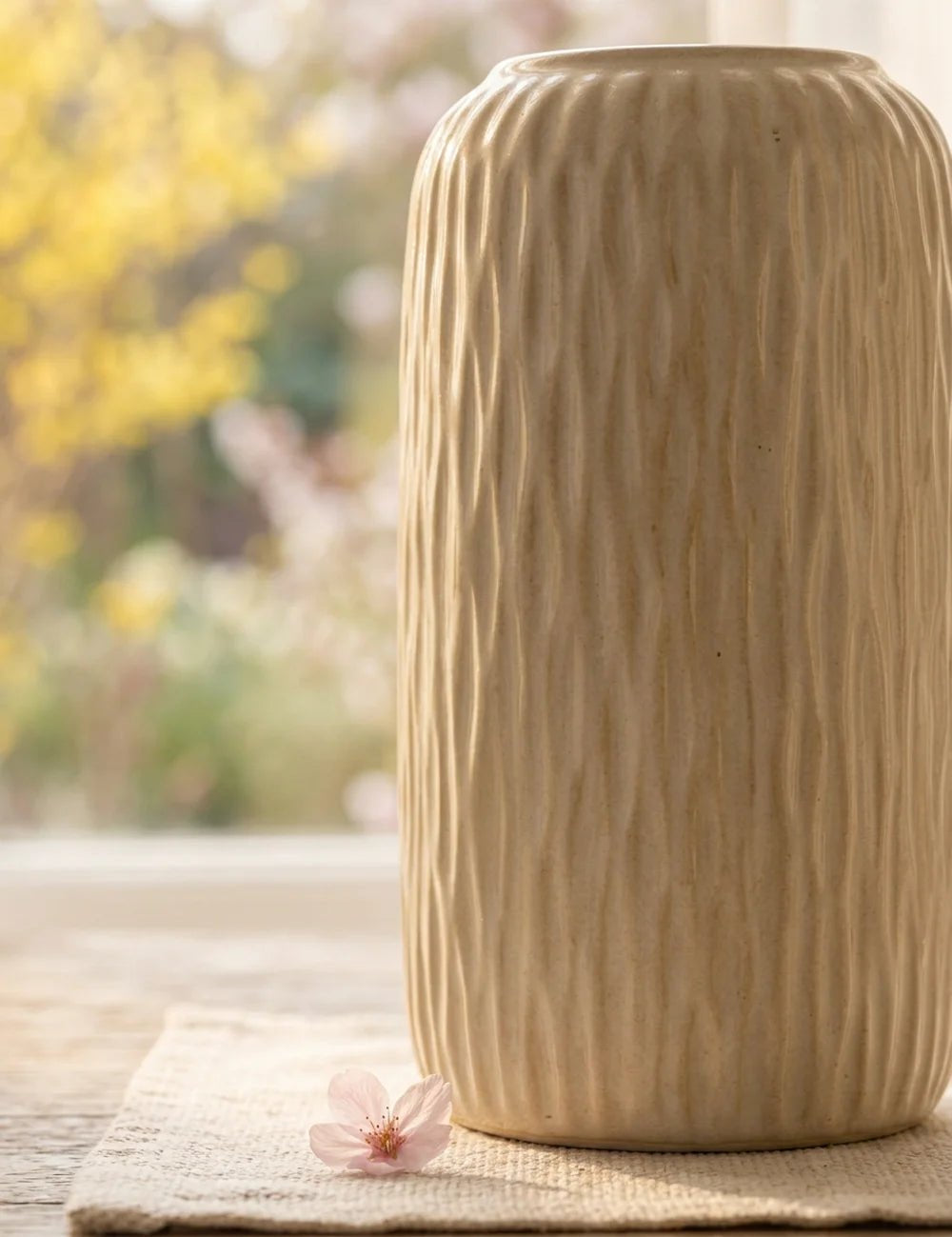 Vase Zalina – Nahaufnahme Materialdetail