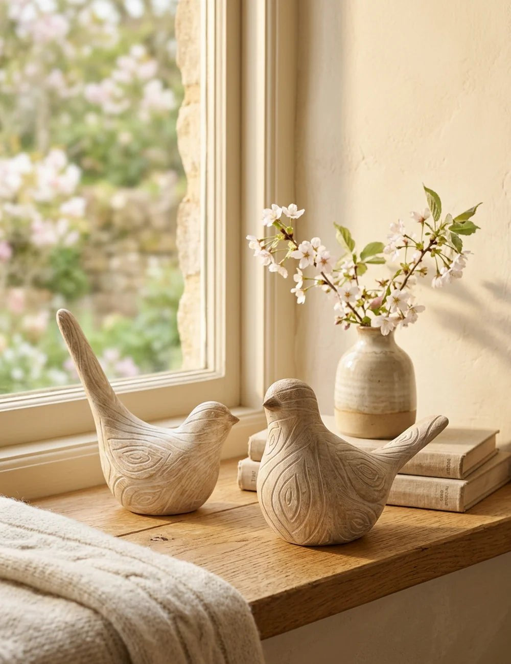 Vogel Karimo – in Gruppenarrangement dekoriert