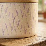 Vorratsdose Lavander – Nahaufnahme Materialdetail