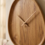 Wanduhr Marron – Nahaufnahme Materialdetail