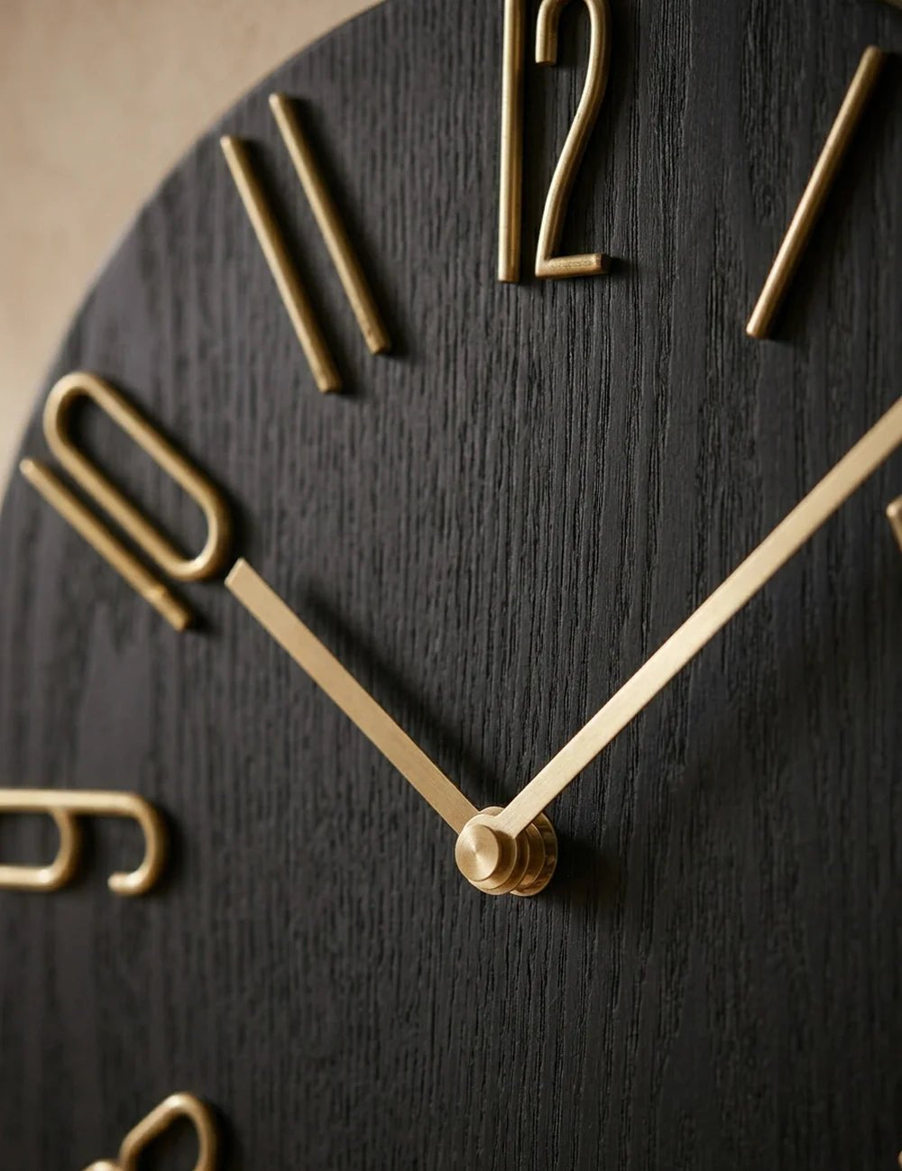 Wanduhr Tempo – Nahaufnahme Materialdetail