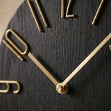 Wanduhr Tempo – Nahaufnahme Materialdetail