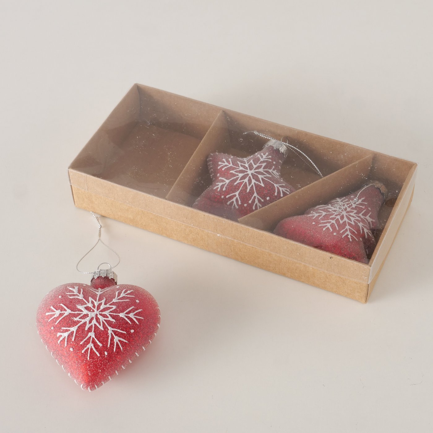 Weihnachtsanhänger Norwik, 3 - tlg. - WohnSinn