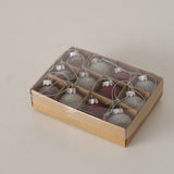 Weihnachtskugel Rubina, 12 - tlg. - WohnSinn