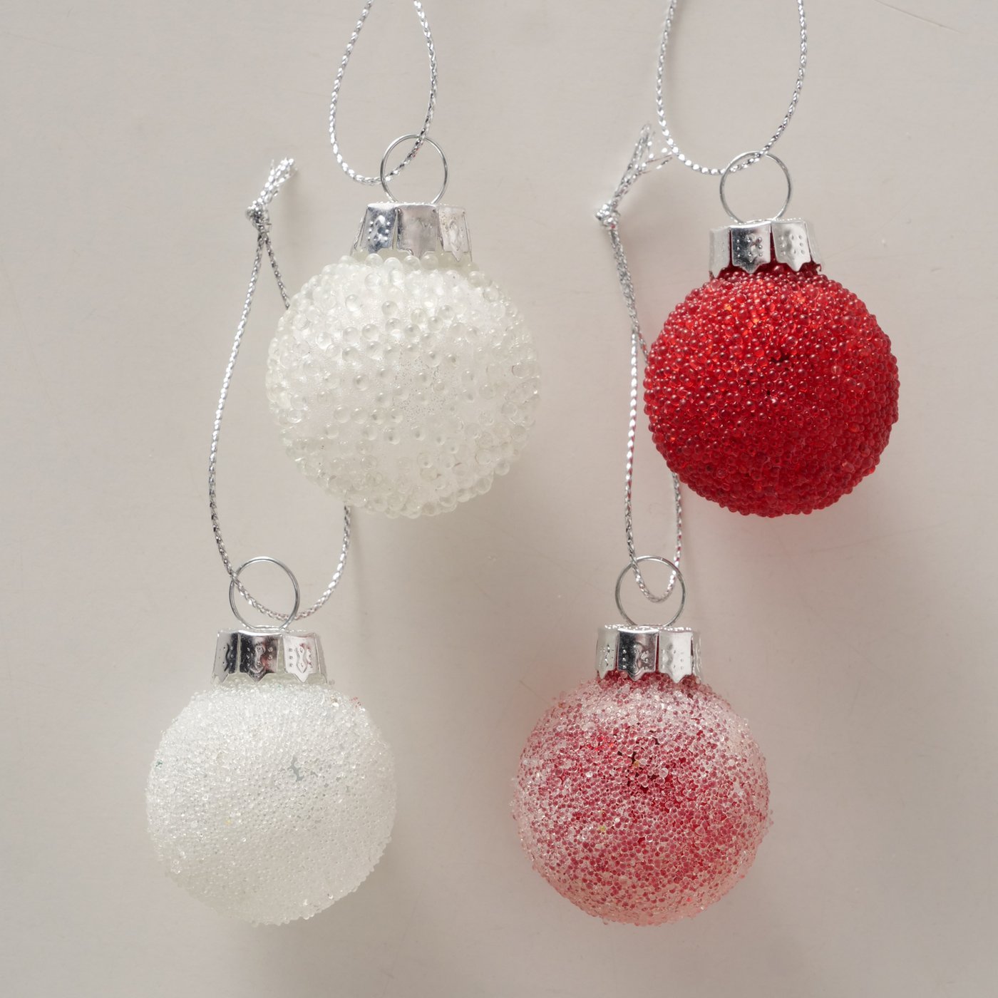 Weihnachtskugel Rubina, 12 - tlg. - WohnSinn