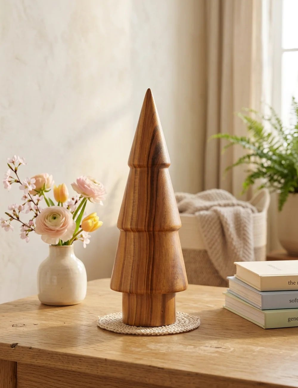 Wilhelmy Baum (Keramik) – dekoriert im Wohnambiente