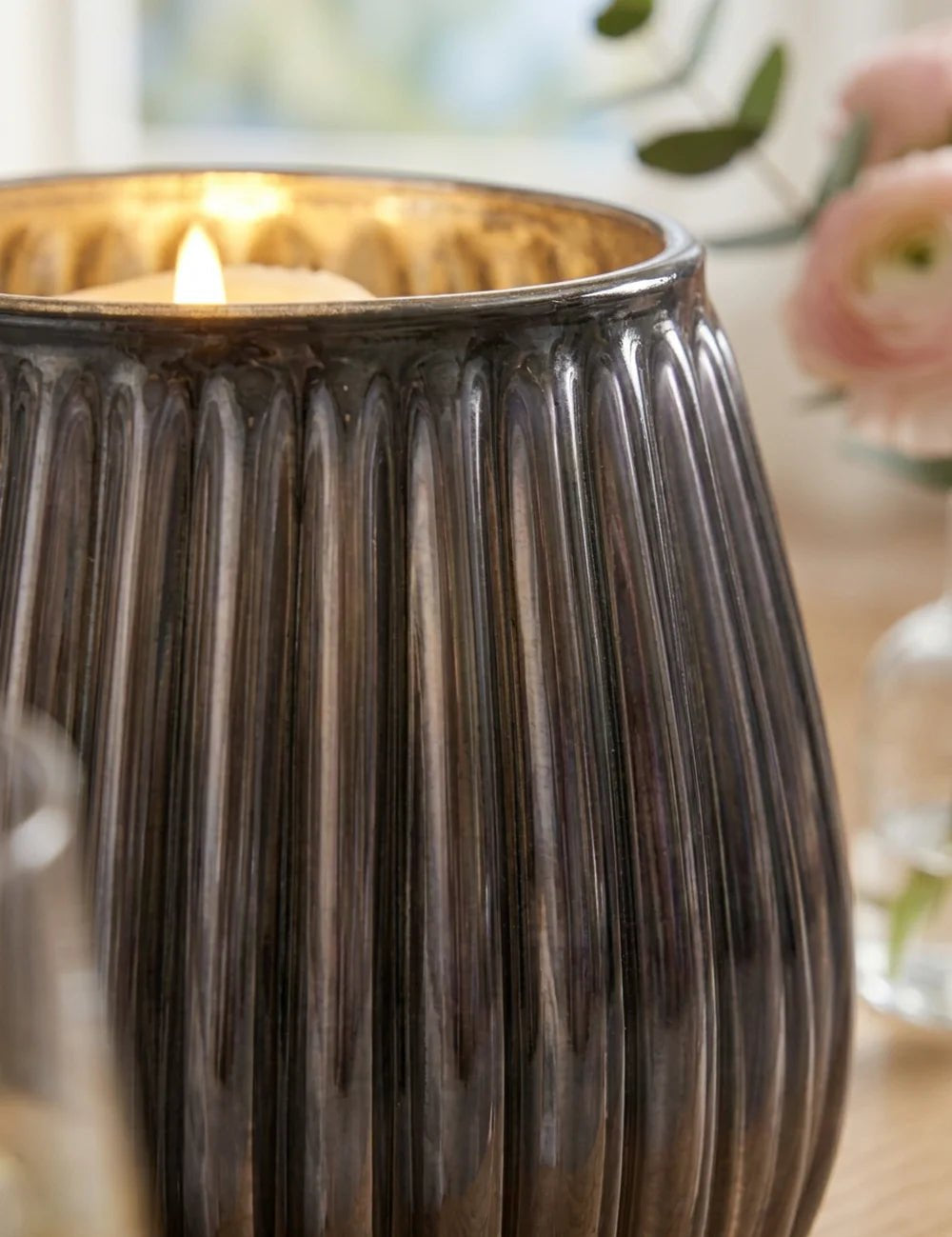 Windlicht Benty – Nahaufnahme Materialdetail