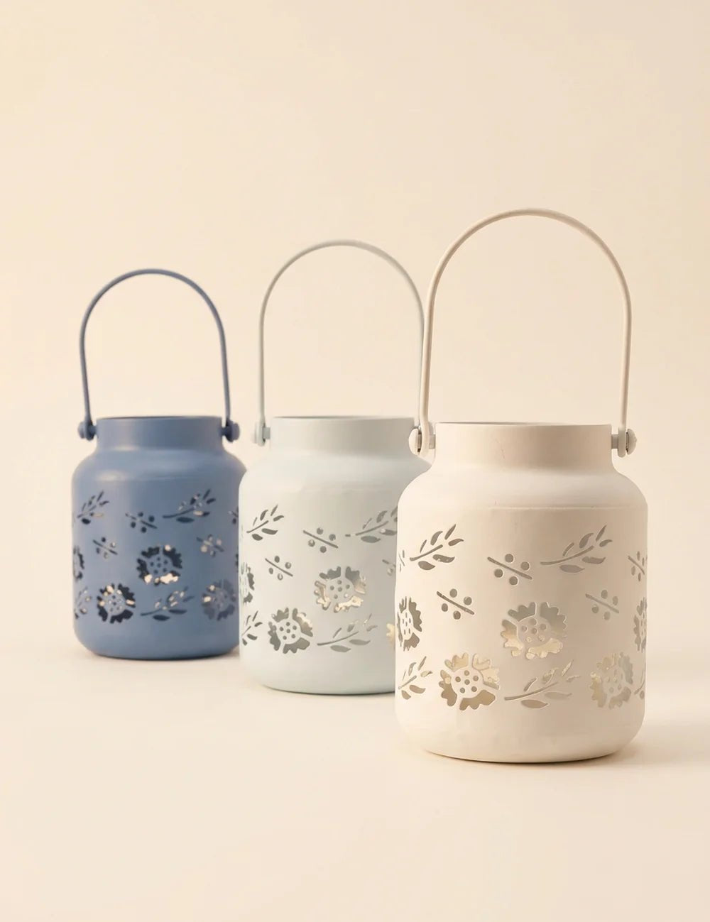 Windlicht Fleurette – Nahaufnahme Materialdetail