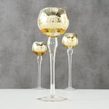 Windlicht Minou Gold/Silber - WohnSinn