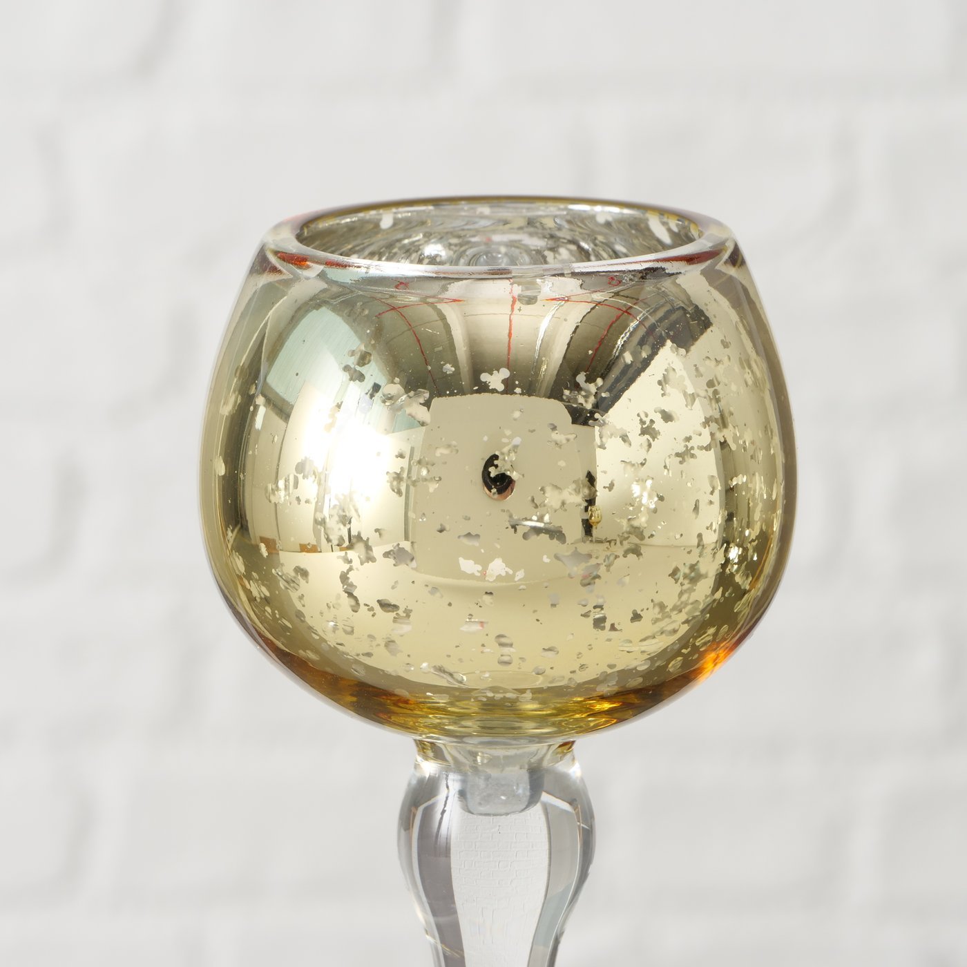 Windlicht Minou Gold/Silber - WohnSinn