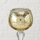 Windlicht Minou Gold/Silber - WohnSinn