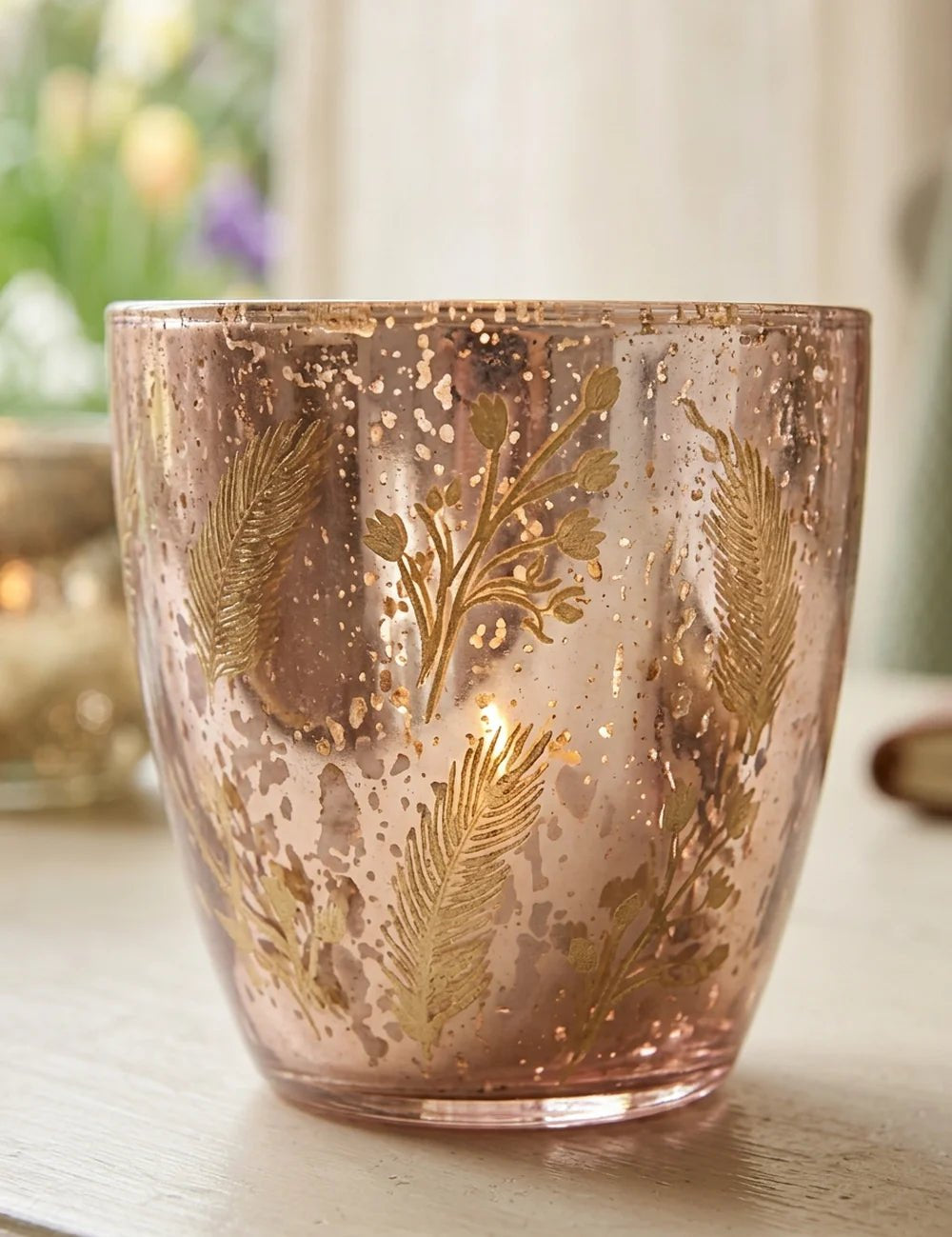 Windlicht Sparkle – Nahaufnahme Materialdetail