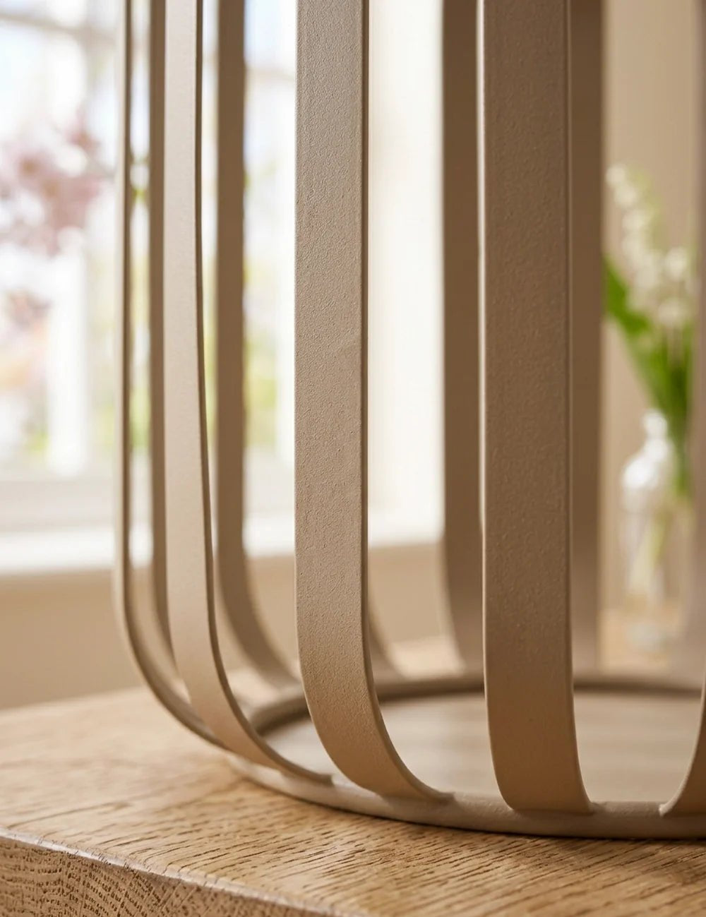 Windlicht Viki – Nahaufnahme Materialdetail