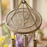 Windspiel Gardenlove – Nahaufnahme Materialdetail