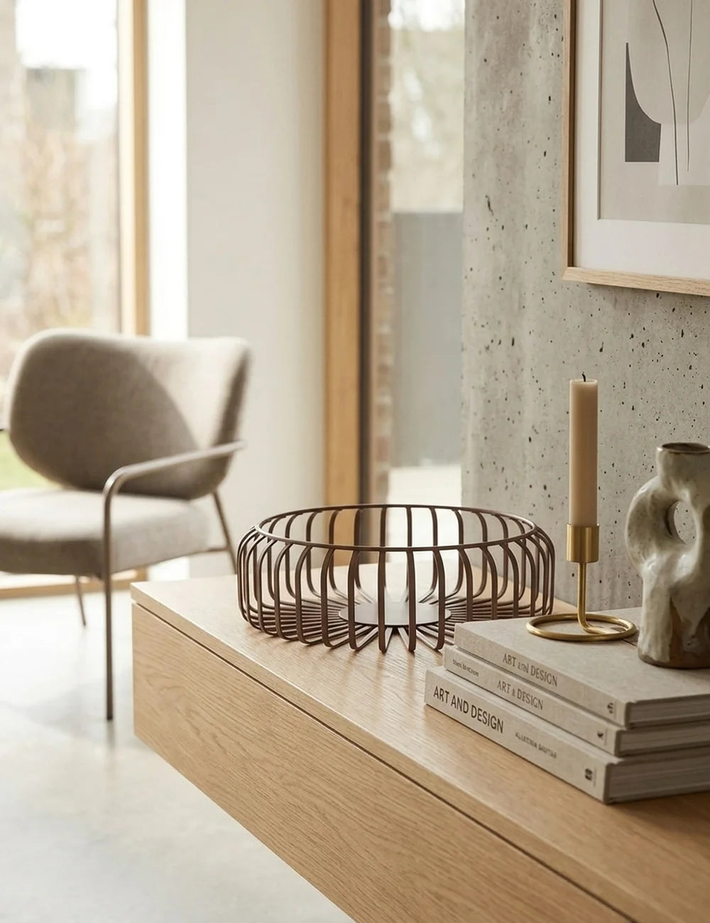 Schale Celine in modernem Wohnzimmer-Setting