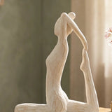 Yoga Figur – Ansicht von der Seite