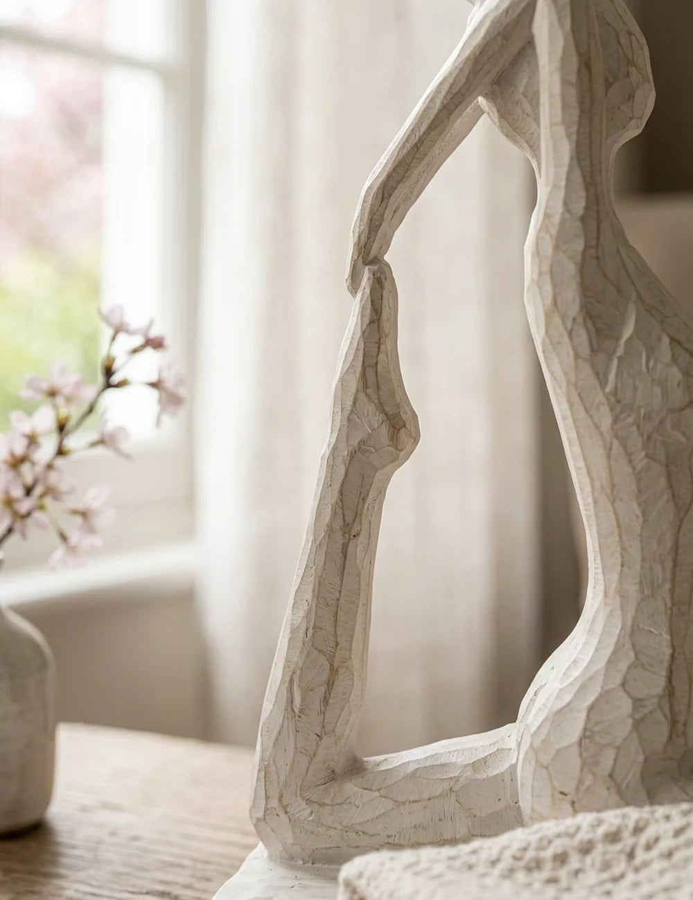 Yoga Figur – Nahaufnahme Materialdetail